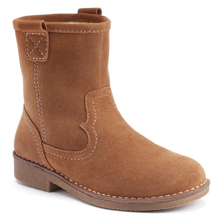 Sonoma Goods For Life&trade; Women's Suede Pull-on Boots, Size: 8, Brown