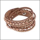 Mudd&reg; Rhinestone Wrap Bracelet, Women's, Brown