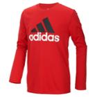 Boys 8-20 Adidas Performance Tee, Size: Medium, Med Red