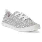 So&reg; Petting Zoo Girls' Sneakers, Size: 3, Med Grey