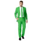 Men's Opposuits Slim-fit Green Novelty Suit & Tie Set, Size: 44 - Regular