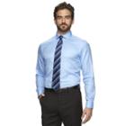 Men's Marc Anthony Slim-fit No-iron Dress Shirt, Size: 17.5-32/33, Light Blue