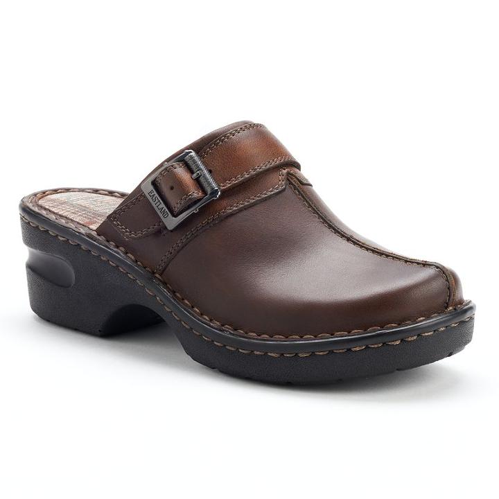 Eastland Mae Women's Clogs, Size: 7 Wide, Dark Brown