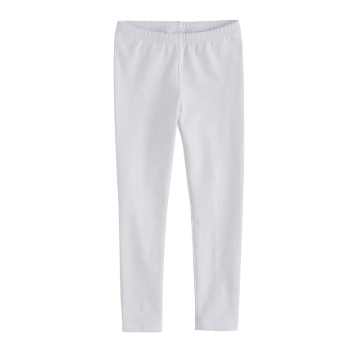 Girls 4-10 Jumping Beans&reg; Solid Leggings, Size: 6x, White