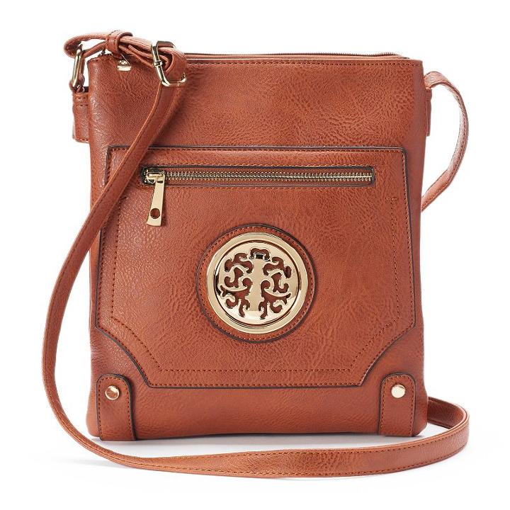 Deluxity Annette Crossbody Bag, Women's, Lt Brown