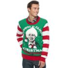Men's Christmas Vacation Sweater, Size: Xl, Light Grey