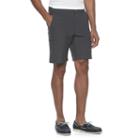 Men's Columbia Omni-shade Palmer Park Performance Cargo Shorts, Size: 36, Grey (charcoal)