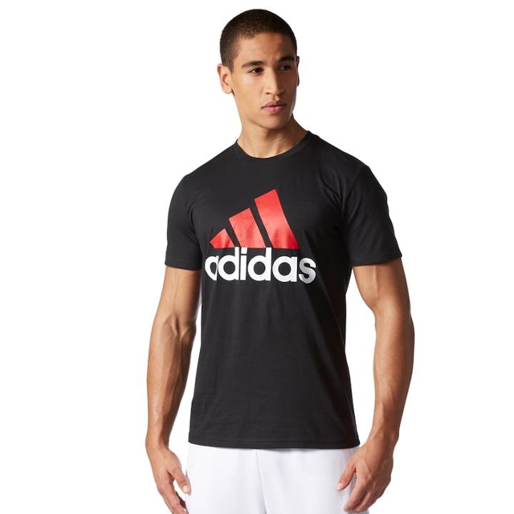 Men's Adidas Classic Tee, Size: Xxl, Black