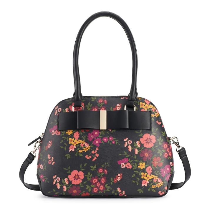 Apt. 9&reg; Audrey Bow Dome Satchel, Women's, Oxford