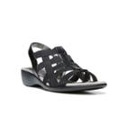 Lifestride Theory Women's Comfort Sandals, Size: Medium (6), Black
