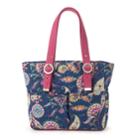 Donna Sharp Elaina Paisley Shoulder Bag, Women's, Royal Paisley