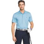 Men's Izod Classic-fit Striped Performance Golf Polo, Size: Large, Blue Other