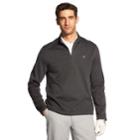 Men's Izod Classic-fit Hydra Shield Half-zip Fleece Golf Pullover, Size: Medium, Grey