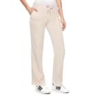 Women's Juicy Couture Bootcut Velour Pants, Size: L Long, Lt Orange