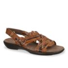 Naturalsoul By Naturalizer Laden Women's Woven Slingback Sandals, Size: Medium (7.5), Dark Brown