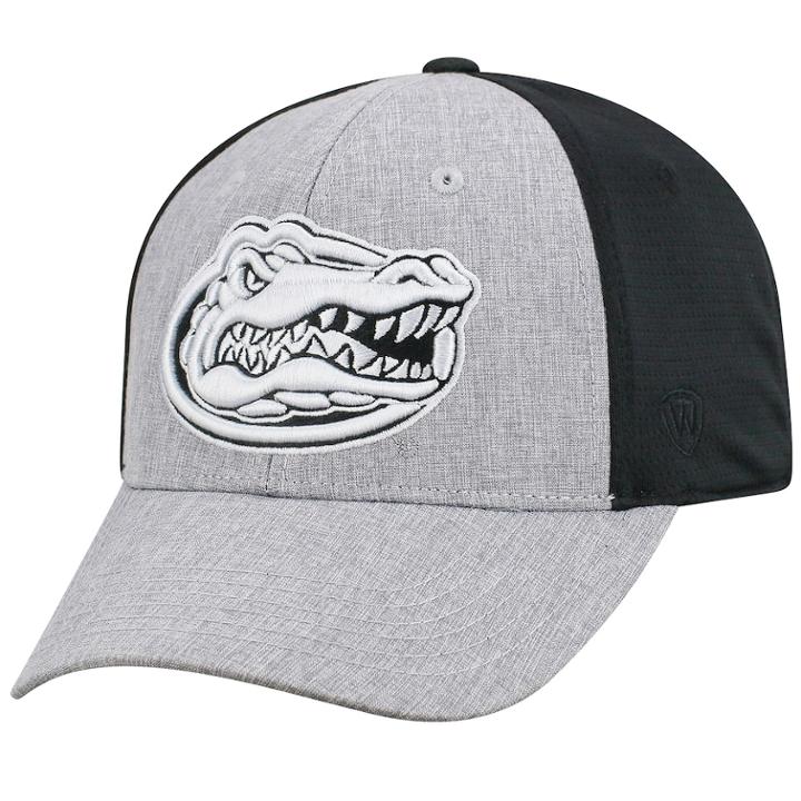 Adult Top Of The World Florida Gators Fabooia Memory-fit Cap, Men's, Med Grey