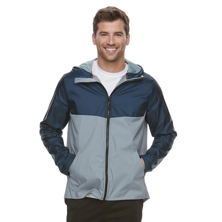 Men's Fila Windbreaker Jacket, Size: Medium, Blue