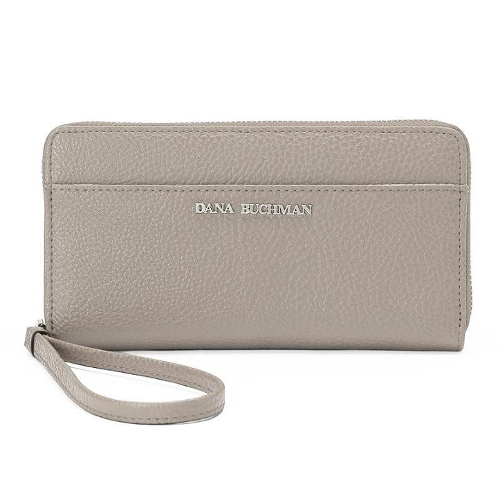 Dana Buchman Ava Wristlet, Women's, Dark Grey