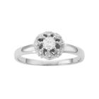 10k White Gold 1/3 Carat T.w. Diamond Ring, Women's, Size: 7