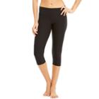 Women's Bally Total Fitness Yoga Capris, Size: Small, Black