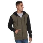 Men's Vans Camo Zip Full-zip Hoodie, Size: Xxl, Dark Green