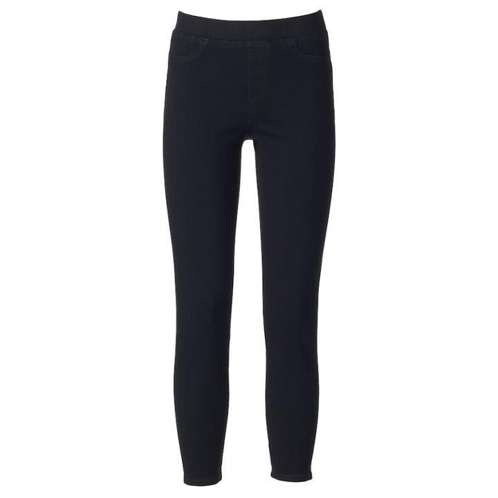 Women's Lc Lauren Conrad Pull-on Skinny Ankle Jeggings, Size: 8, Oxford