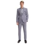 Men's Nick Dunn Slim-fit Unhemmed Suit, Size: 42l 35, Light Blue