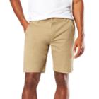 Men's Dockers&reg; Smart 360 Flex Straight-fit Downtime Stretch Shorts, Size: 36, Beig/green (beig/khaki)