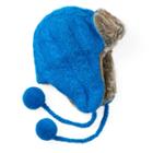 Women's Sijjl Cable-knit Trapper Hat, Blue