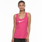 Women's Nike Training Racerback Graphic Tank, Size: Xs, Med Red