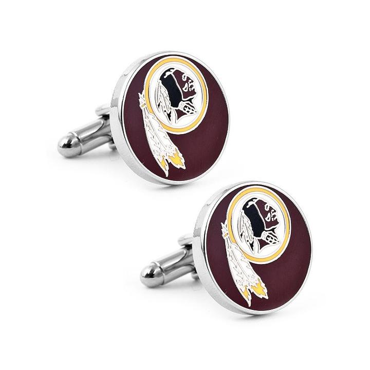 Washington Redskins Cuff Links, Men's, Multicolor