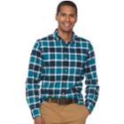 Men's Sonoma Goods For Life&trade; Flexwear Slim-fit Oxford Button-down Shirt, Size: Large, White