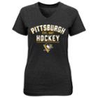 Girls 7-16 Pittsburgh Penguins Flawless Tee, Size: M 10-12, Black