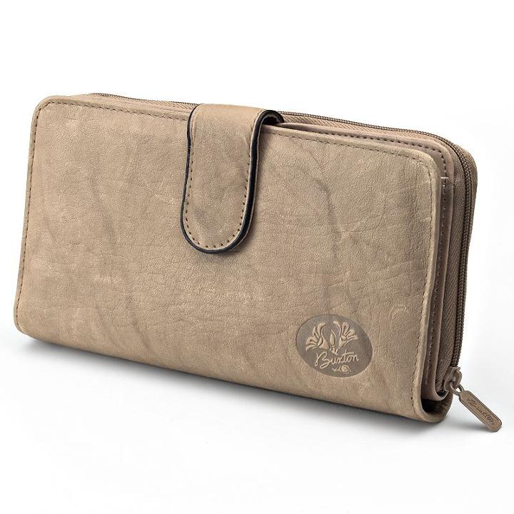 Buxton Heiress Ensemble Clutch Wallet, Women's, Beige Oth