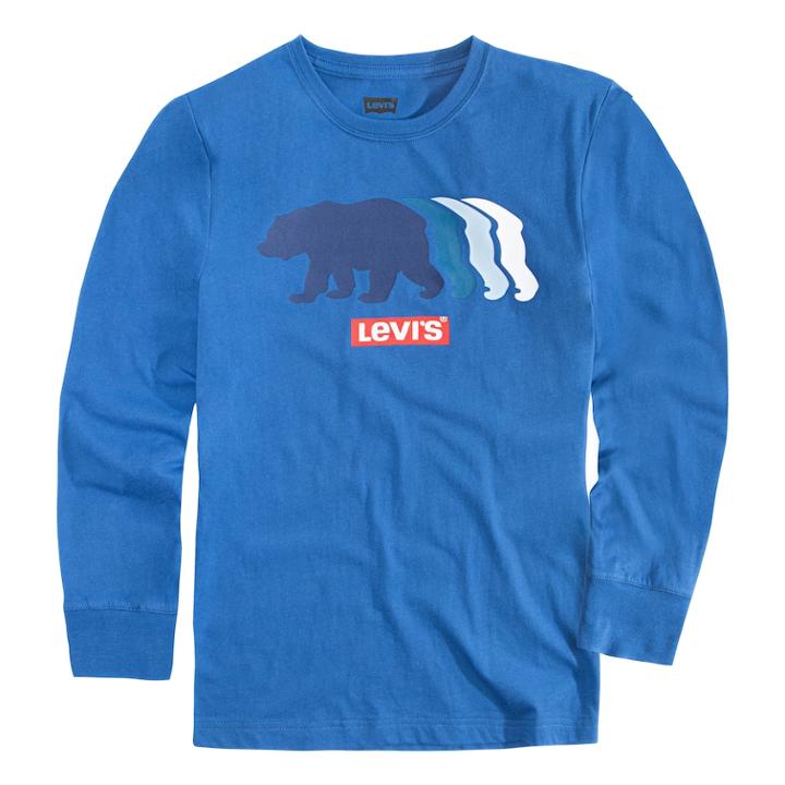 Boys 8-20 Levi's Bear Tee, Size: Small, Brt Blue