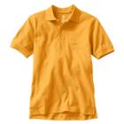 Boys 8-20 Chaps Solid Pique School Uniform Polo, Boy's, Size: 14-16, Gold