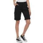 Juniors' Unionbay Greyson Convertible Skimmer Shorts, Teens, Size: Xl, Black