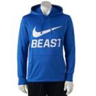 Men's Nike Therma-fit Pullover Hoodie, Size: Large, Light Blue
