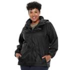 Plus Size Columbia Stone Creek Hooded Anorak Jacket, Women's, Size: 2xl, Grey (charcoal)