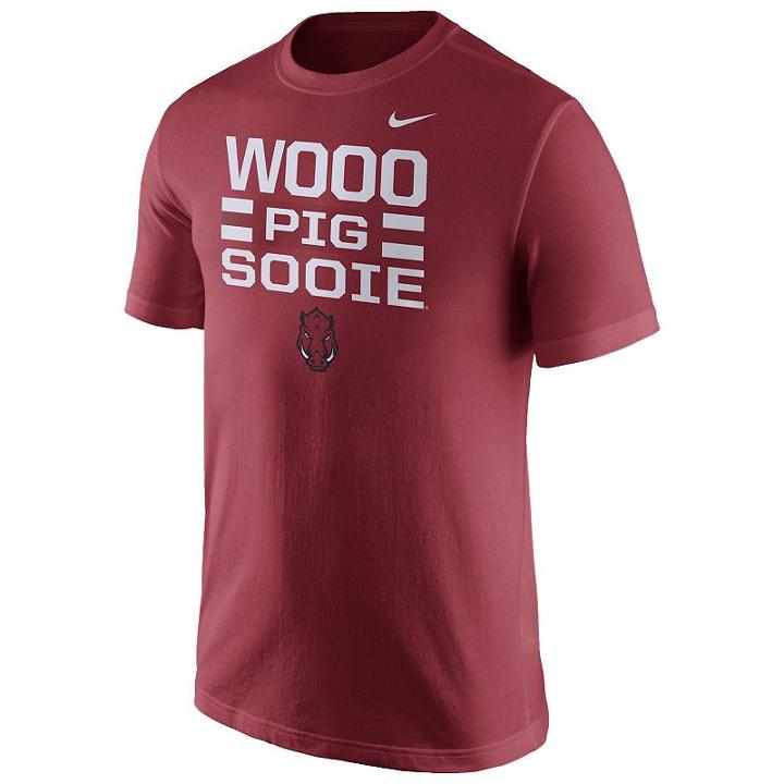 Men's Nike Arkansas Razorbacks Local Verbiage Tee, Size: Small, Red Other
