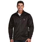 Men's Antigua Stanford Cardinal Waterproof Golf Jacket, Size: Xxl, Black