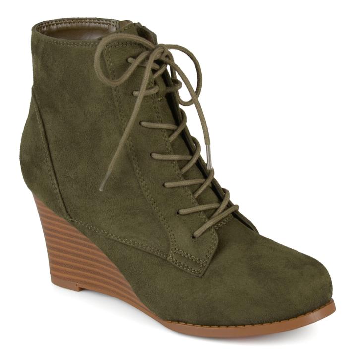Journee Collection Magely Women's Ankle Boots, Size: Medium (6), Dark Green