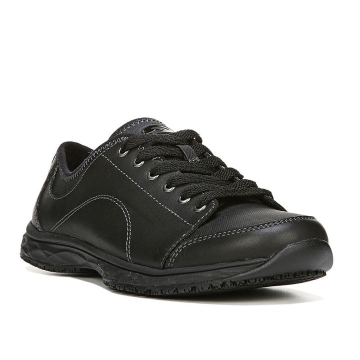 Dr. Scholl's Brave Women's Work Shoes, Size: Medium (6.5), Black