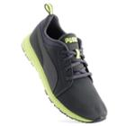Puma Carson Mesh Jr. Grade School Boys' Running Shoes, Boy's, Size: 5, Grey Other