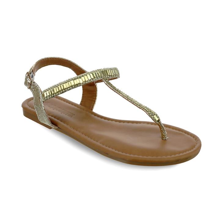 Olivia Miller Melbourne Women's Sandals, Size: 9, Gold