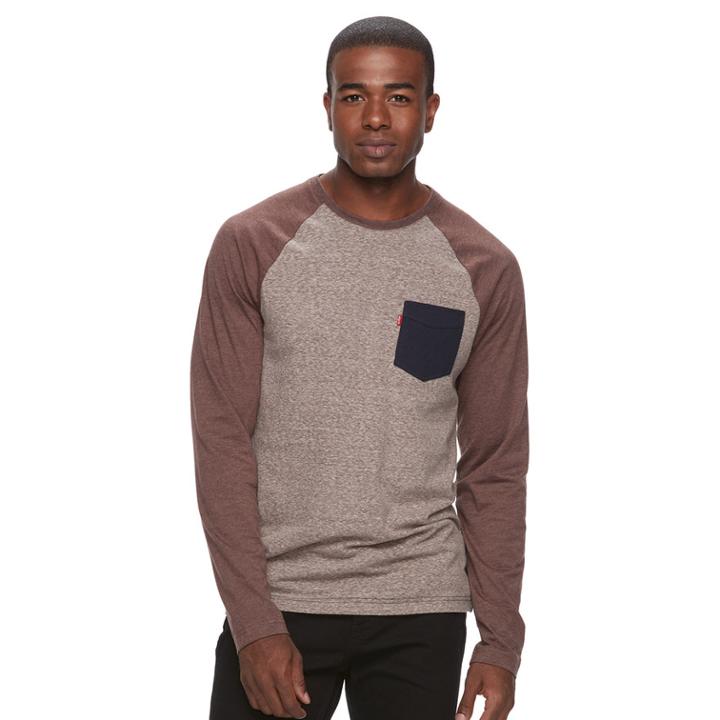 Men's Levi's Kareem Tee, Size: Small, Dark Brown