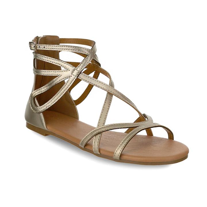 Olivia Miller Largo Women's Sandals, Size: 9, Gold