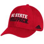 Adult Adidas North Carolina State Wolfpack Structured Adjustable Cap, Men's, Nst Red