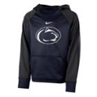 Boys 8-20 Nike Penn State Nittany Lions Therma-fit Colorblock Hoodie, Size: L 14-16, Blue (navy)