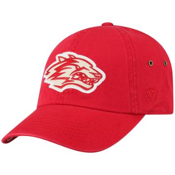 Adult Top Of The World New Mexico Lobos Reminant Cap, Men's, Med Red
